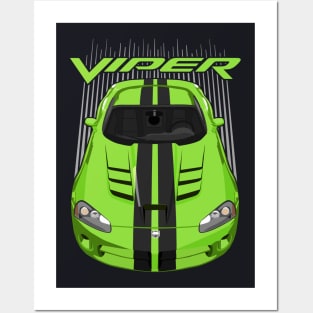 Viper SRT10-green and black Posters and Art